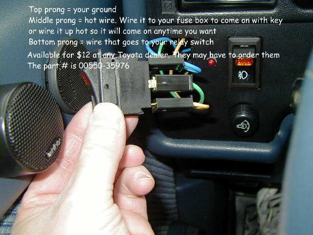 Truck Auxiliary Light Switch