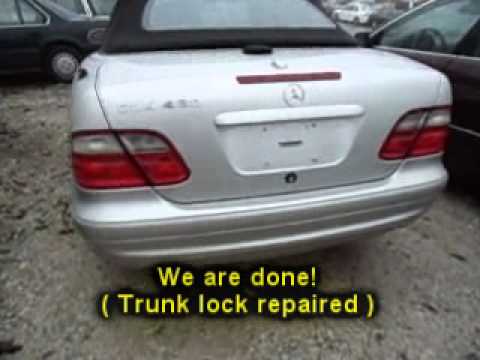 Trunk Lock Mercedes CLK430