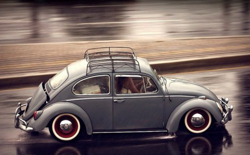 Vintage VW Beetle Roof Rack