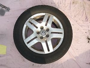 Volkswagen Golf MK4 15" Inch 195 65R 15 Steel Alloy Wheel With Tyre 5