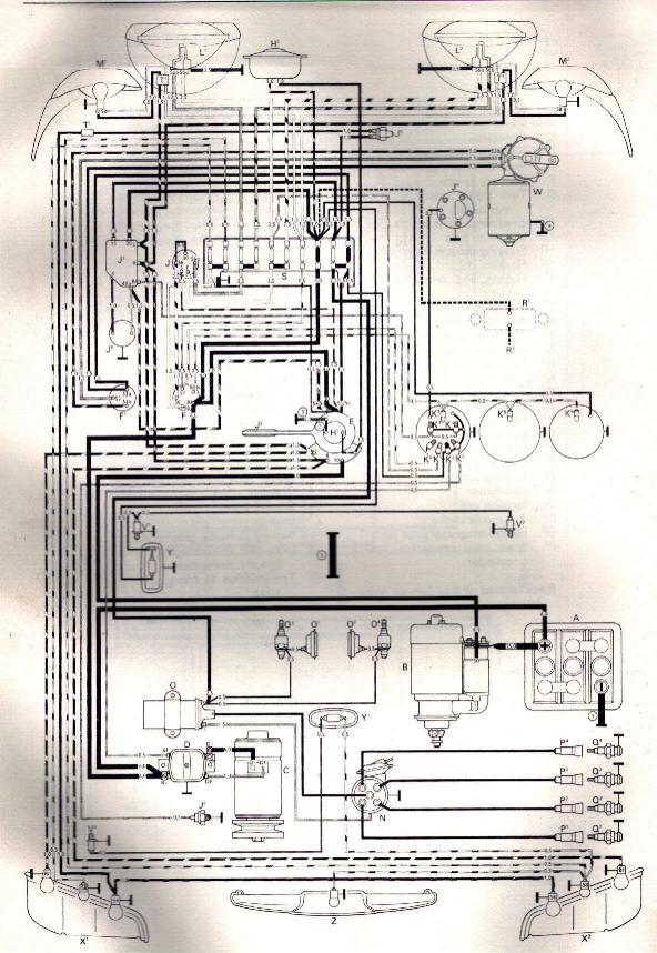 VW 1600 Firing Order Diagram