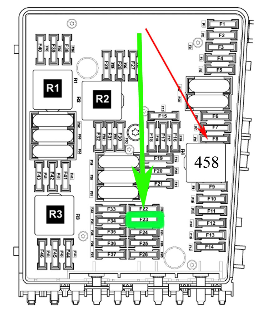 Схема предохранителей vw jetta 6