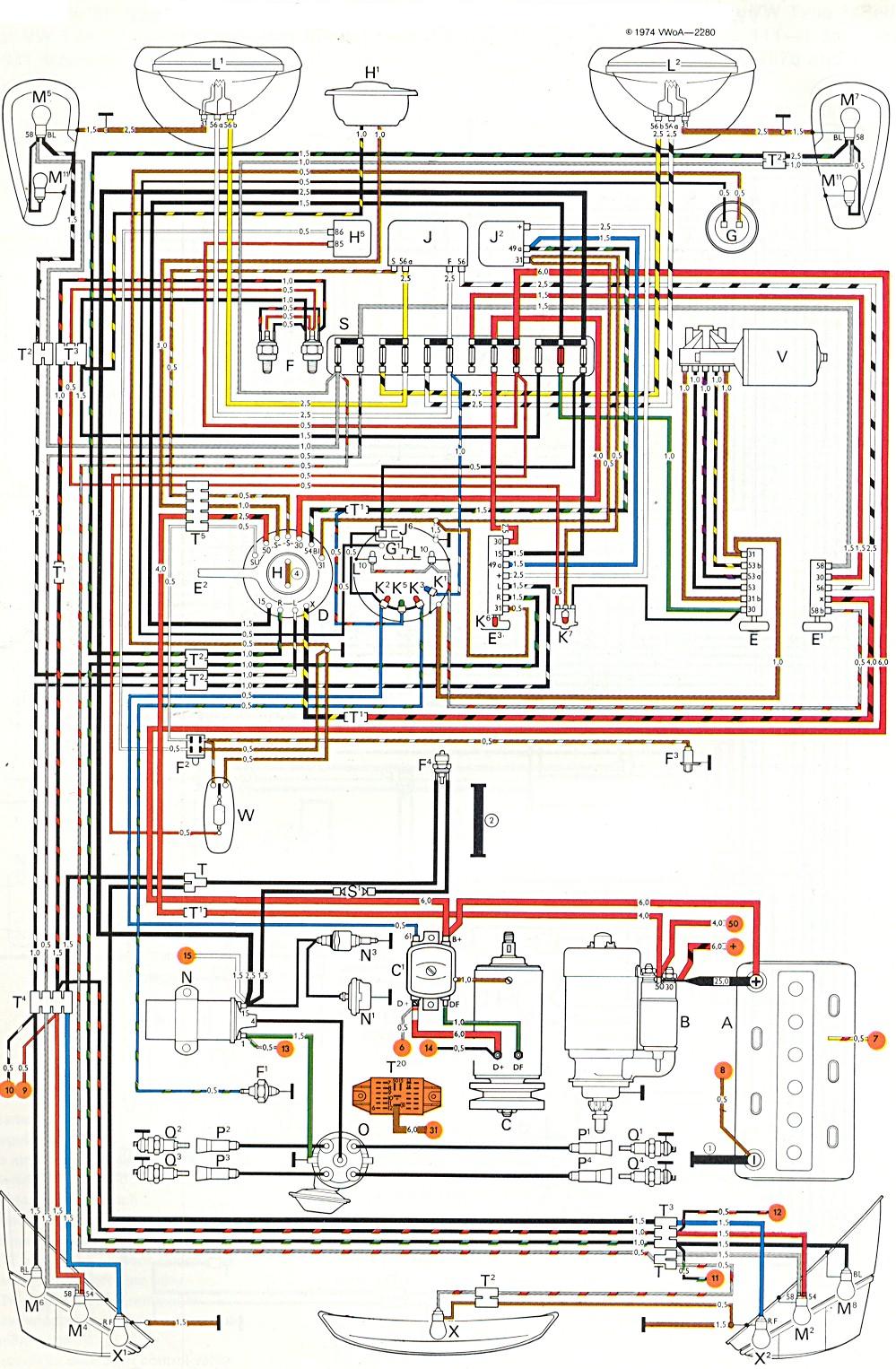 68 Vw Ignition Switch Wiring Diagram - Wiring Diagram Networks