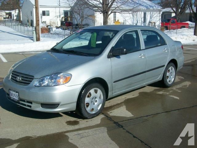 What's your take on the 2003 Toyota Corolla?