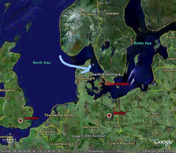 Where Is the Jutland Peninsula On Map